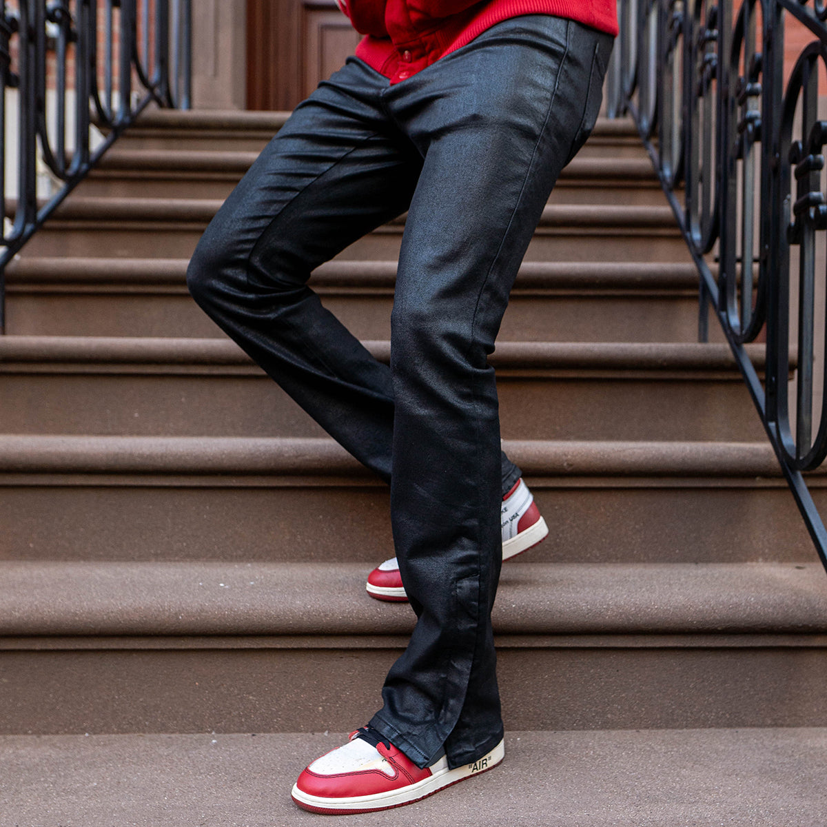 Wax Coated Jeans