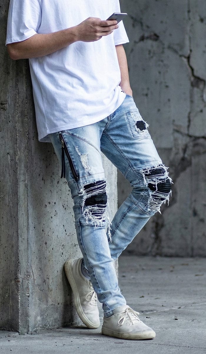 LT. Blue Lozy Jeans | Hyper Denim