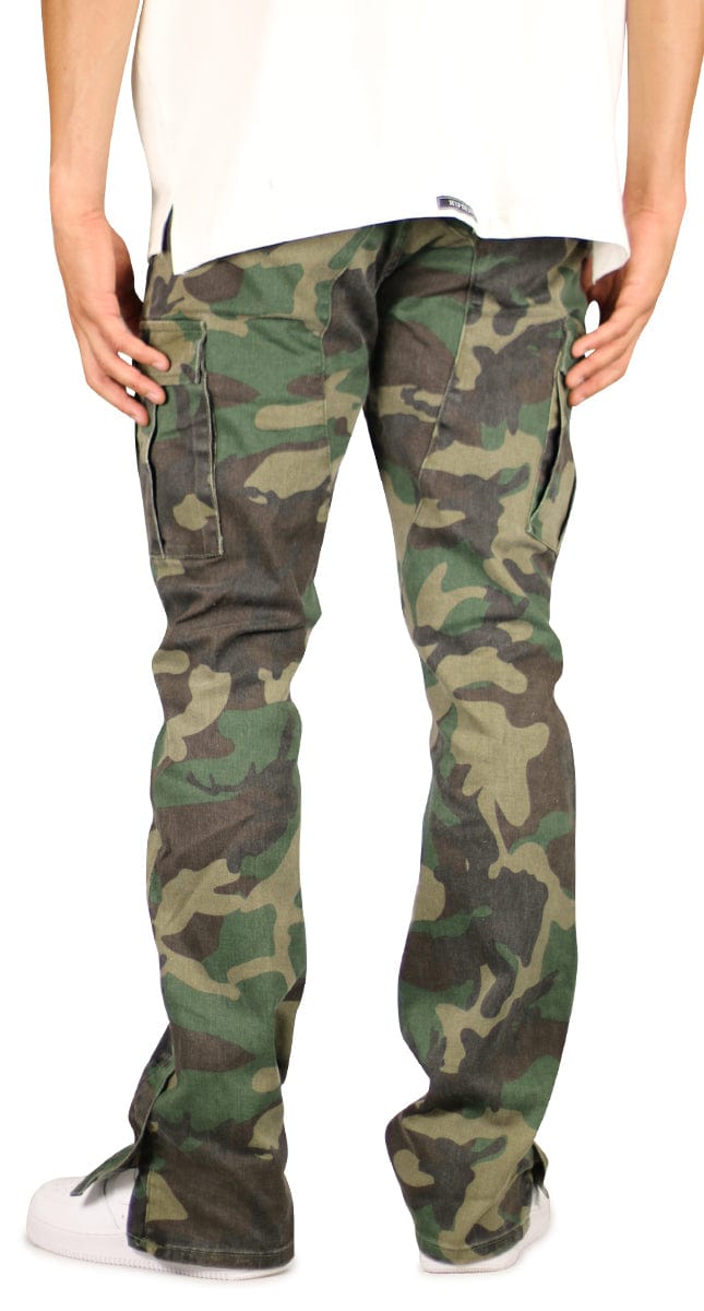 Camo Flare Cargo Pants Camo Flare Cargo Pants