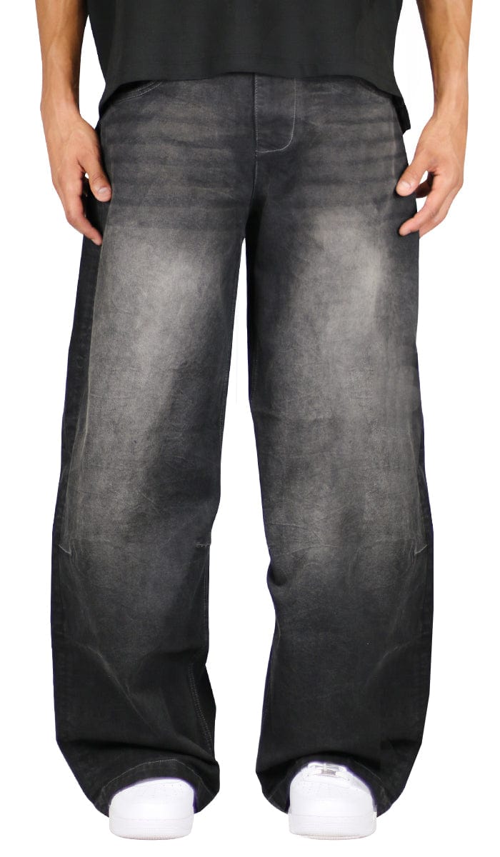 Black Baggy Skater Jeans | Hyper Denim