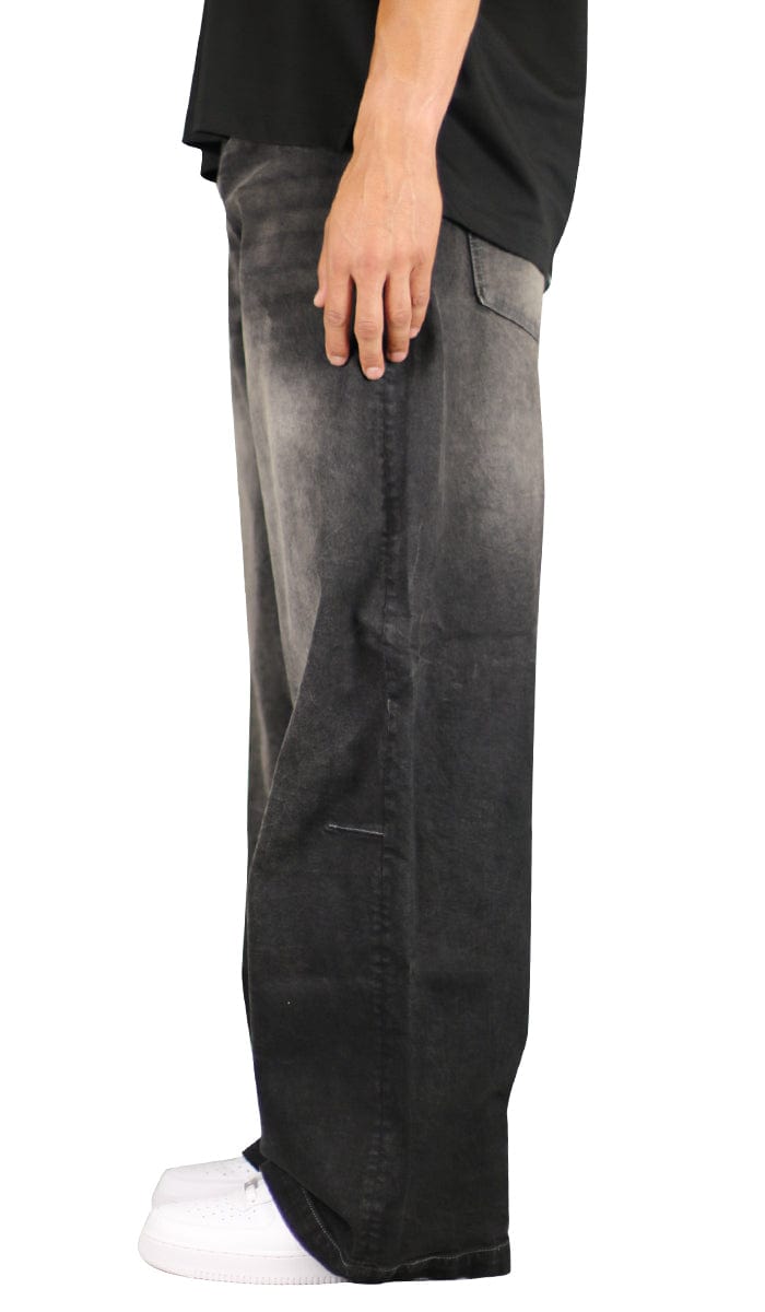 Black Baggy Skater Jeans | Hyper Denim