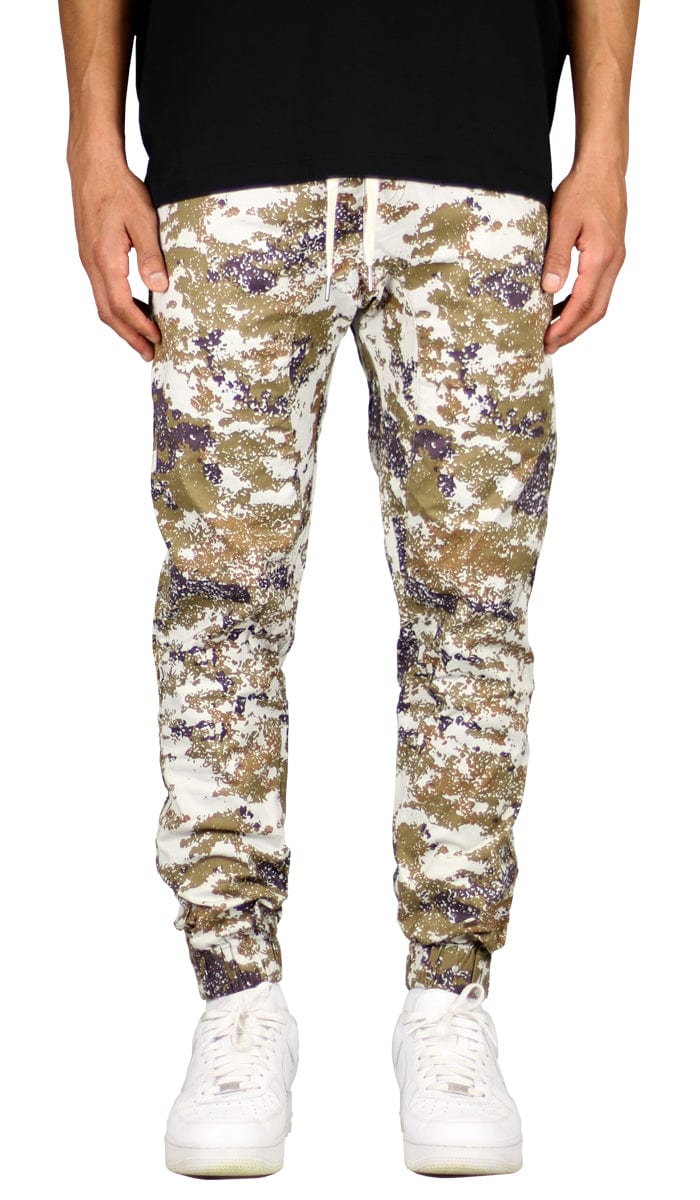 Khaki Camo Joggers - Main Image