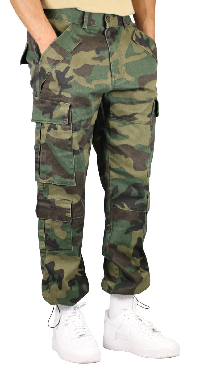 Camo 8 Pocket Cargo Pants | True to Size | Hyper Denim