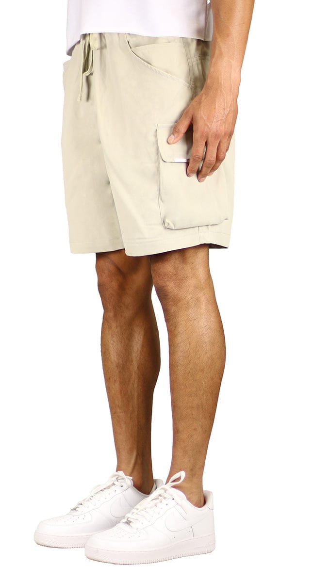 Beige CloudFit Baggy Cargo Shorts