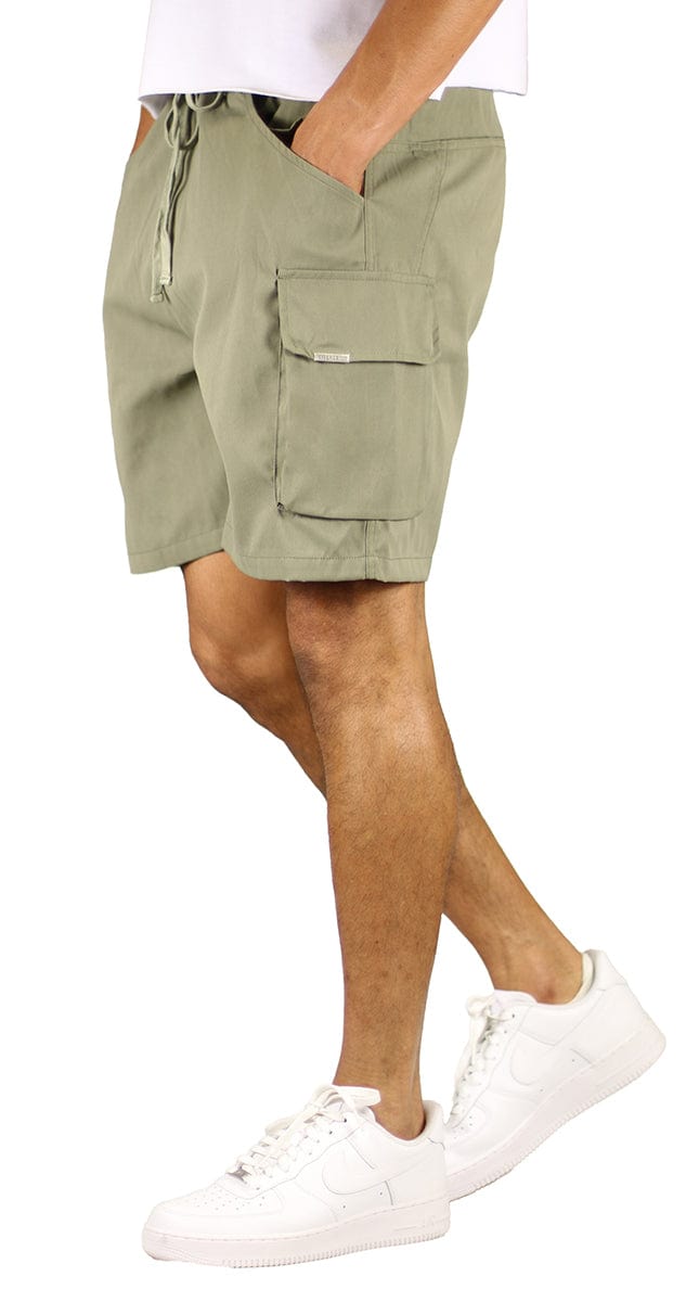 Olive CloudFit Baggy Cargo Shorts