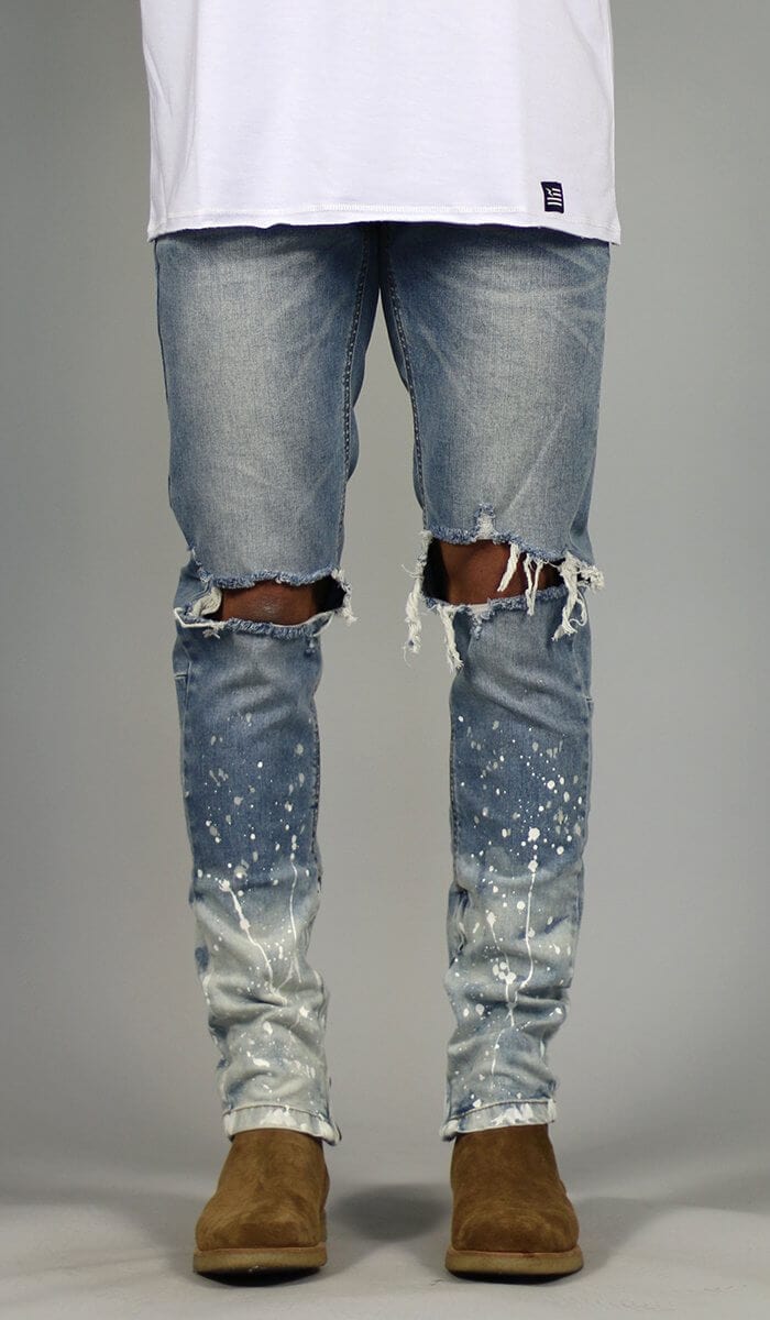 Flame Nate Zipper Jean | Hyper Denim