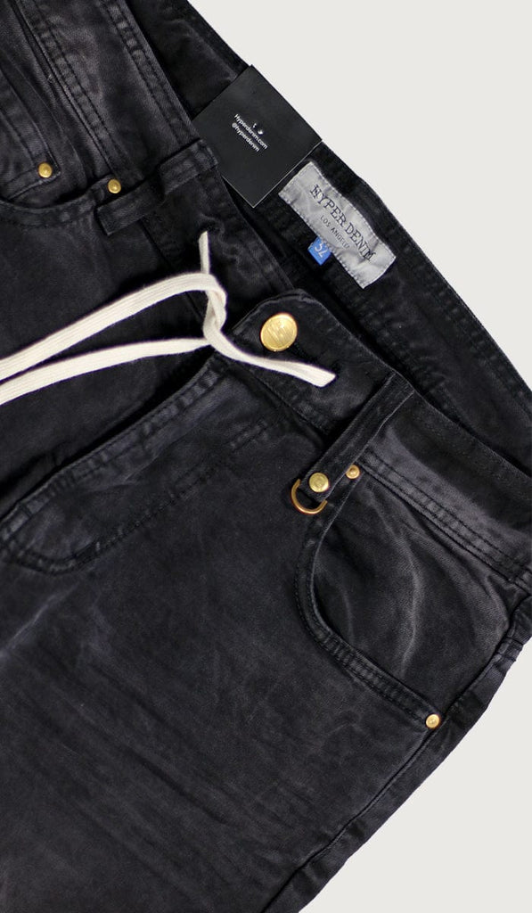 Men's Fade Black Stack Zipper Jean | Hyper Denim – HYPER DENIM