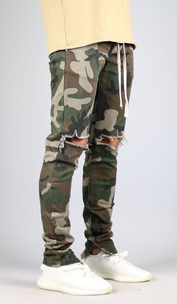 Men's Woodland Nate Zipper Pant | Hyper Denim