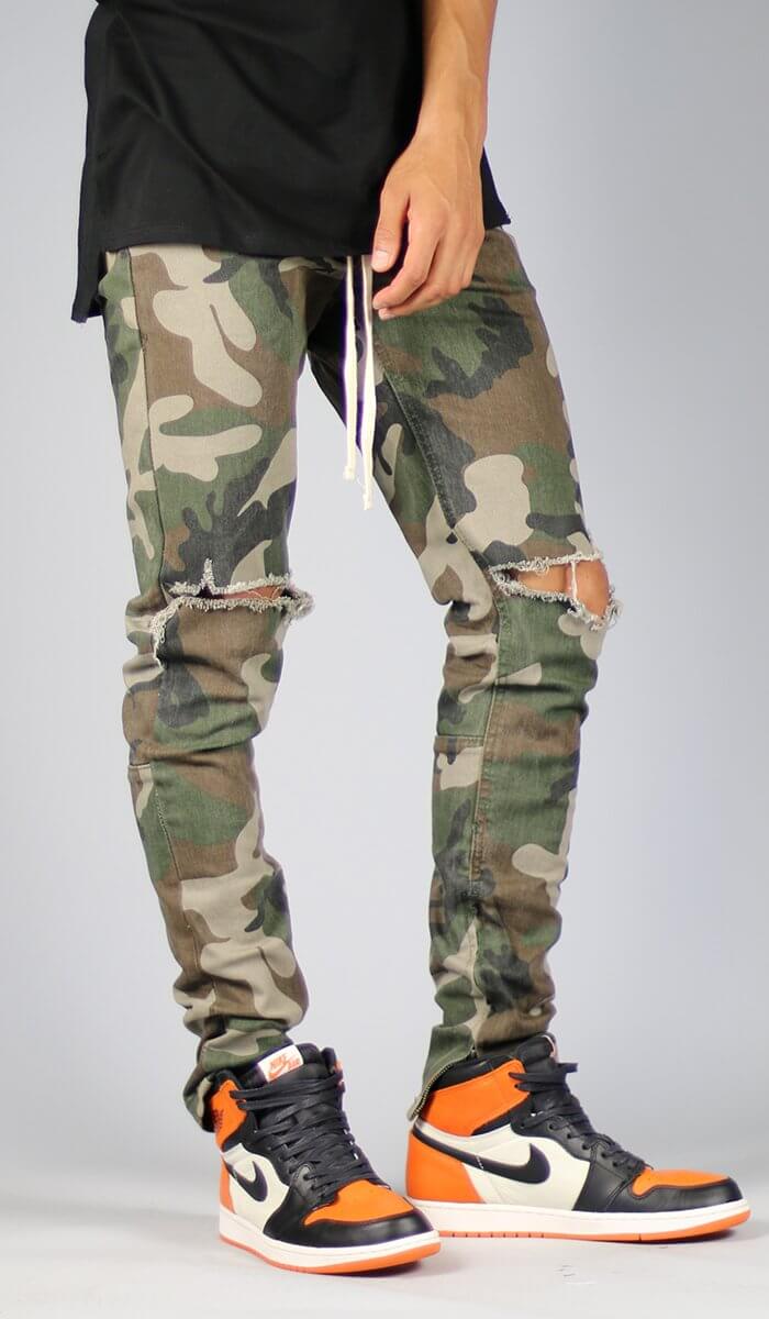 Men's Woodland Nate Zipper Pant | Hyper Denim