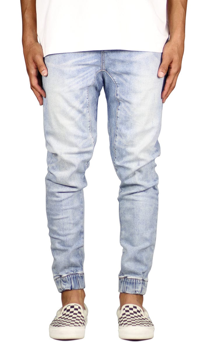 Drop Crotch Denim Jogger Hyper Denim - Main Image