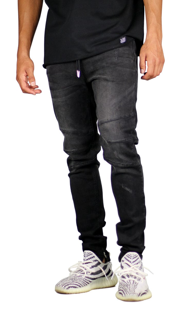 Black Zipper Jeans | Unique Urban Fashion | Hyper Denim