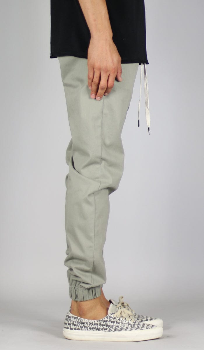 Men's LT. Olive Drop Crotch Jogger | Hyper Denim