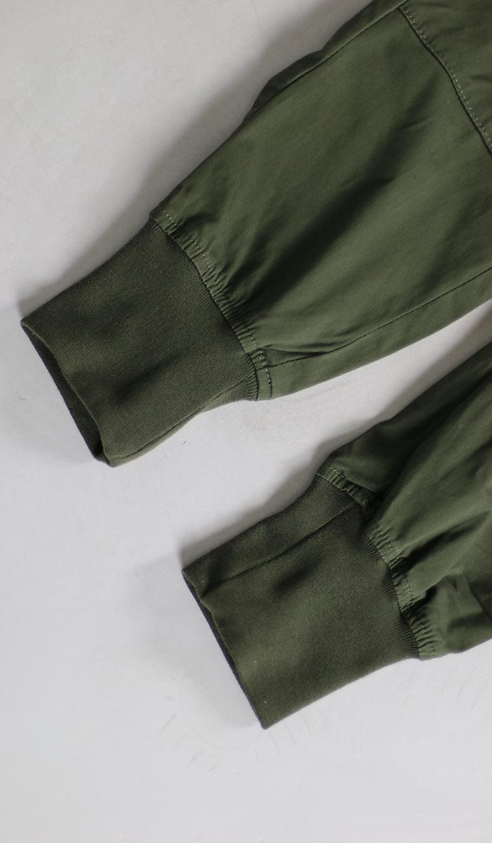 パンツ C.P. COMPANY 20SS Chrome Jogger-Olive/48 Men's JOGGER pants with zippered cargo pockets - light olive