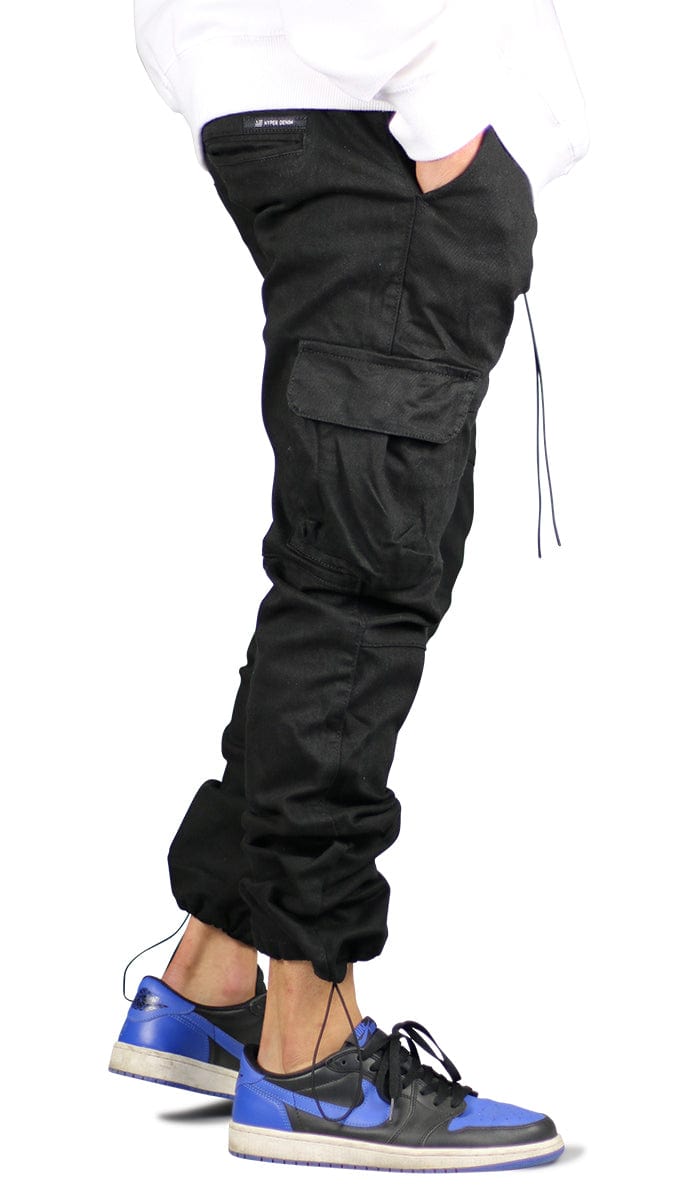 Black Straight-Leg Pants | True to Size | Hyper Denim