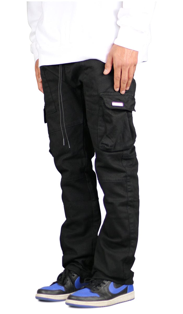 Black Straight-Leg Pants | True to Size | Hyper Denim