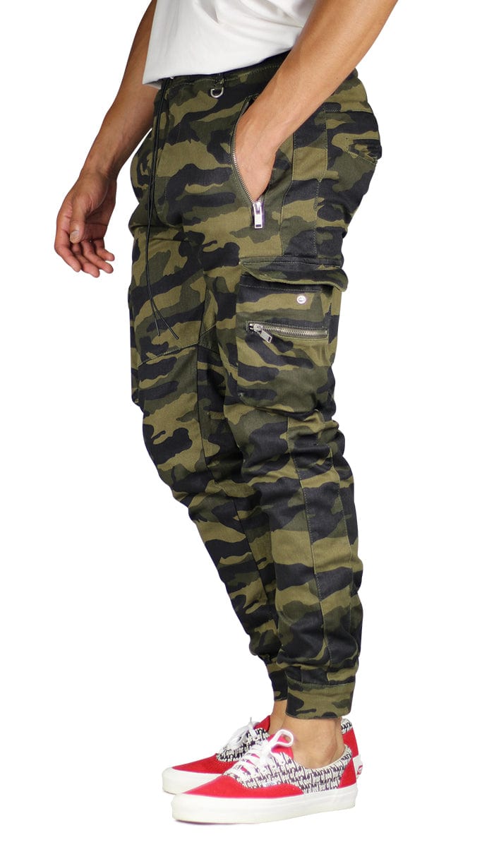 Olive Camo Combat Pant | Hyper Denim
