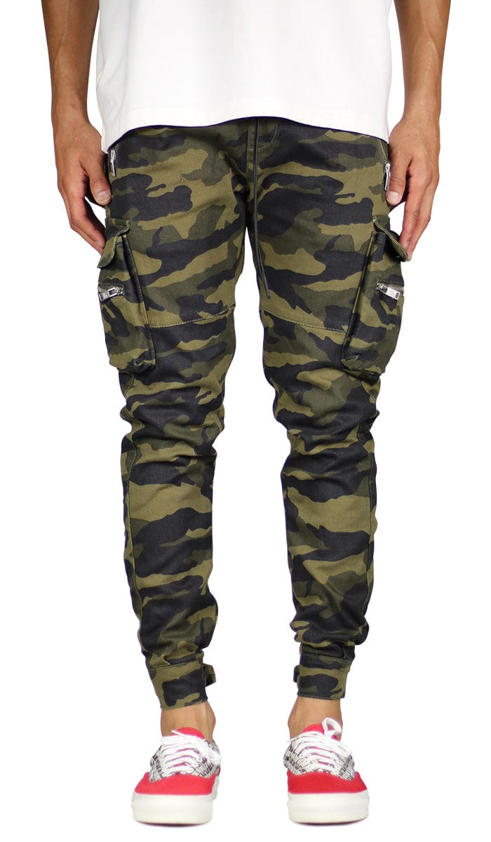 Olive Camo Combat Pant | Hyper Denim – HYPER DENIM