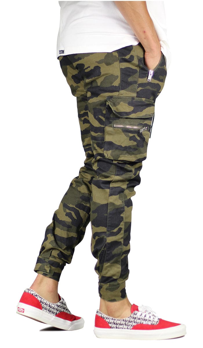 Olive Camo Combat Pant | Hyper Denim