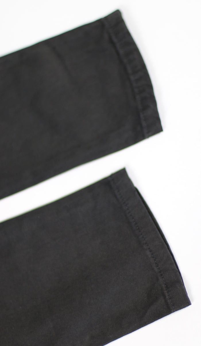 Black Drop Crotch Pant | Hyper Denim