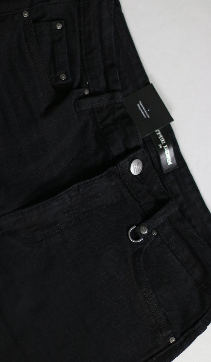 Men's Black Slim Tapered Jean | Premium Fabrics | Hyper Denim