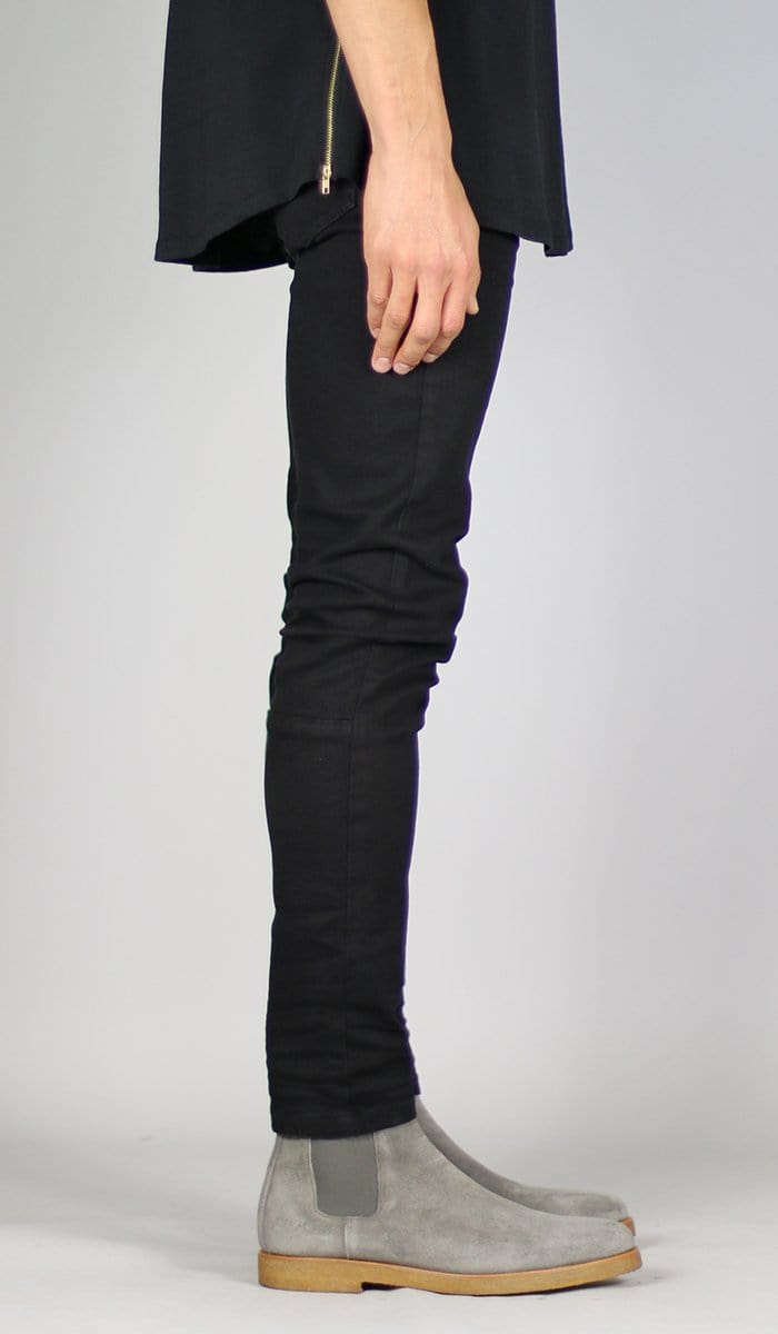 Jeans BRAPPERS BIG JOHN Skinny Slim Noir - Taille XL - Low Rise, 28 Cm De Jambe